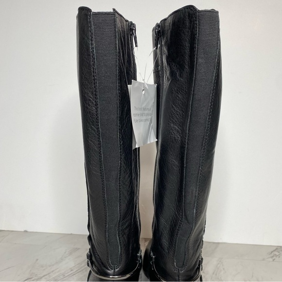 New! 27 Edit Naturalizer Kalani Black Leather Boot 5.5 - Picture 5 of 15
